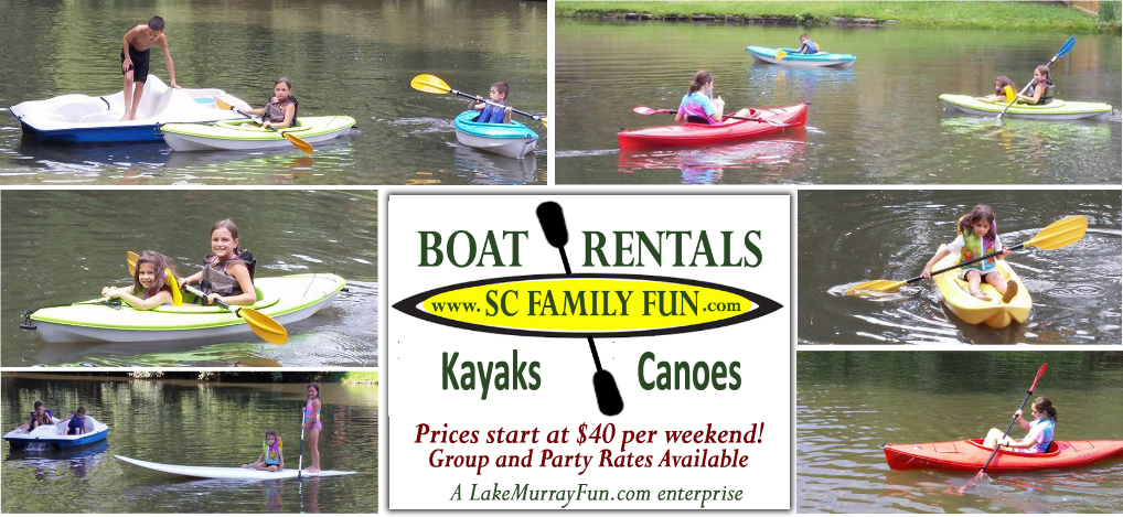 SC Family Fun Canoe and Kayak
              Rentals